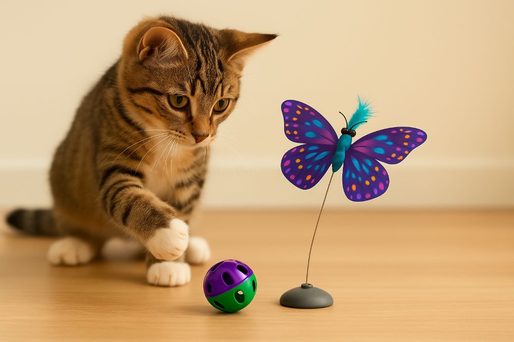 Bulk Butterfly Cat Toys – Colorful, Engaging, and Perfect for Play