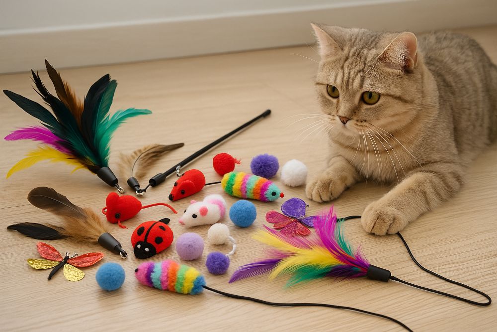 Bulk Cat Toy Accessory Kits – Wholesale Multi-Pack Attachments for Cat Wands