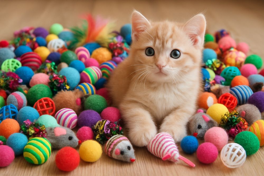 bulk cat toys 1000 pieces
