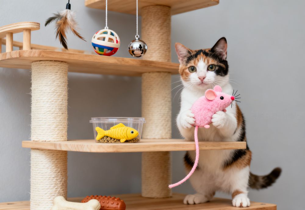 bulk cat toys door-to-door delivery