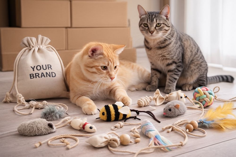 How Bulk Cat Toys OEM Services Help Brands Grow in a Competitive Pet Market