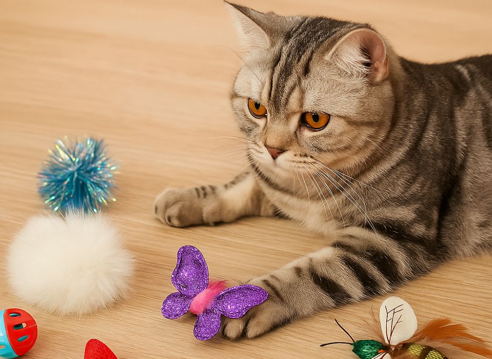 best cat toys for self play