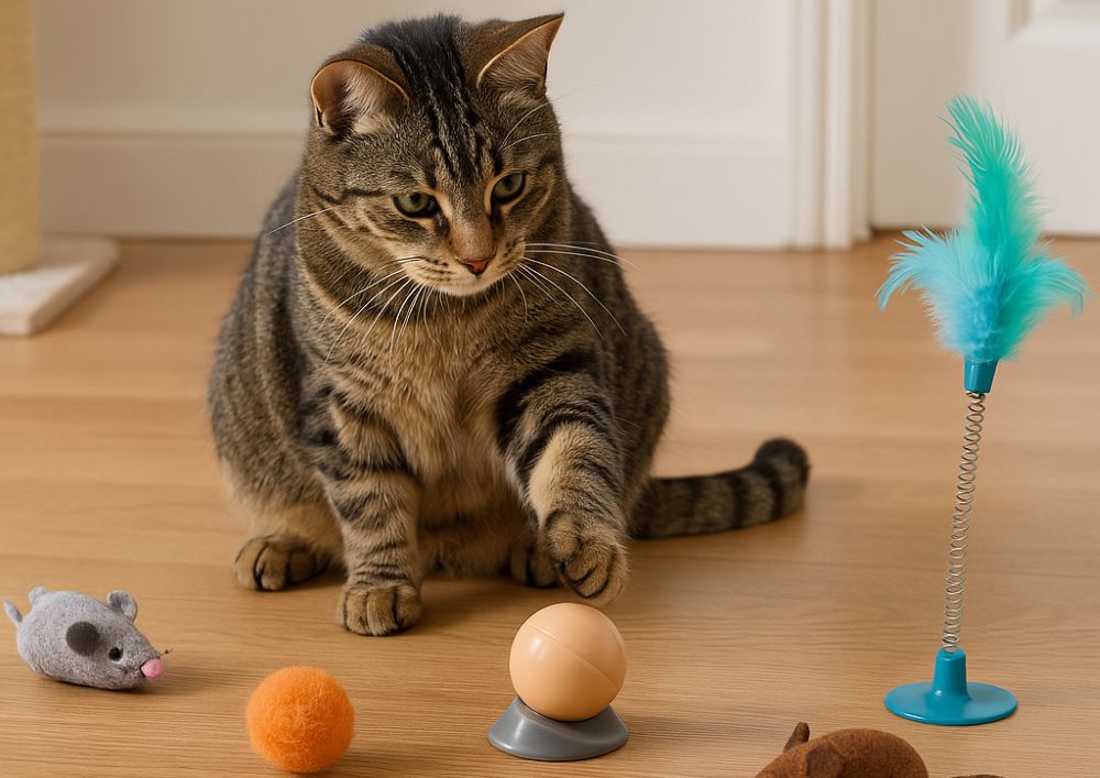 home alone cat toys