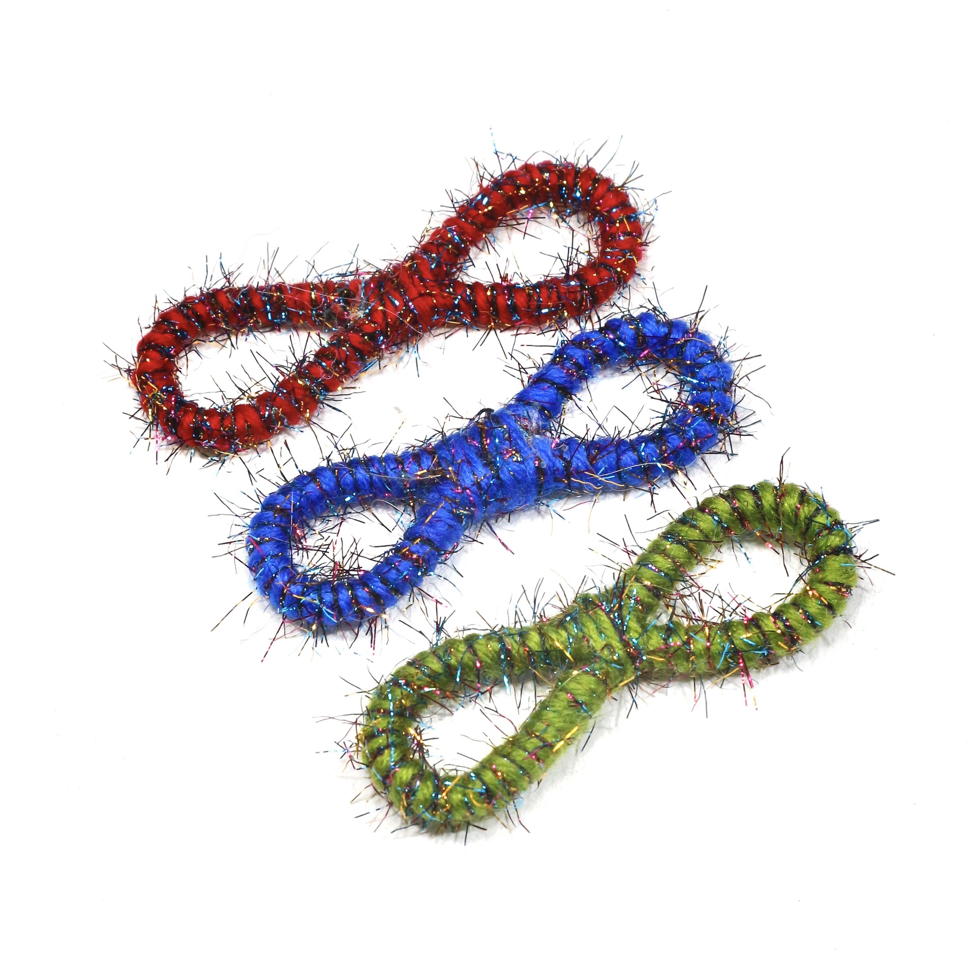 Wool Figure-8 Cat Toy – Self-Play Chew Toy for Kittens and Indoor Cats | Durable Wool Loop Cat Enrichment Toy