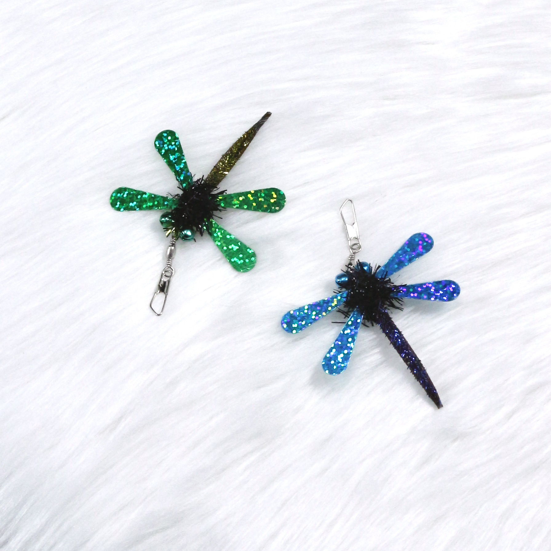 Dragonfly Cat Wand Replacement Head | Realistic Flying Insect Interactive Cat Toy Refill