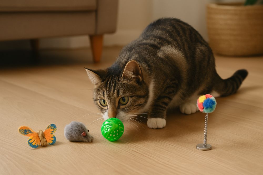 Toys for Home Alone Cats: Keeping Felines Engaged, Calm, and Enriched While You’re Away