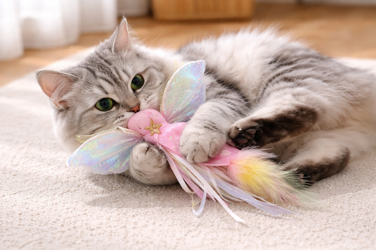 Crinkle Paper Fairy Cat Toy: A Magical Way to Stimulate Your Cat’s Natural Instincts