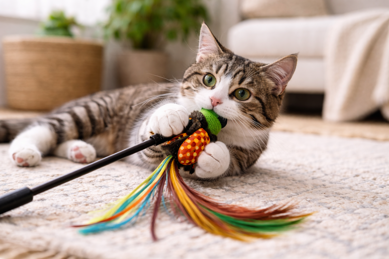 Why a Long Tail Beetle Design Is Ideal for Cat Wand Replacement Heads