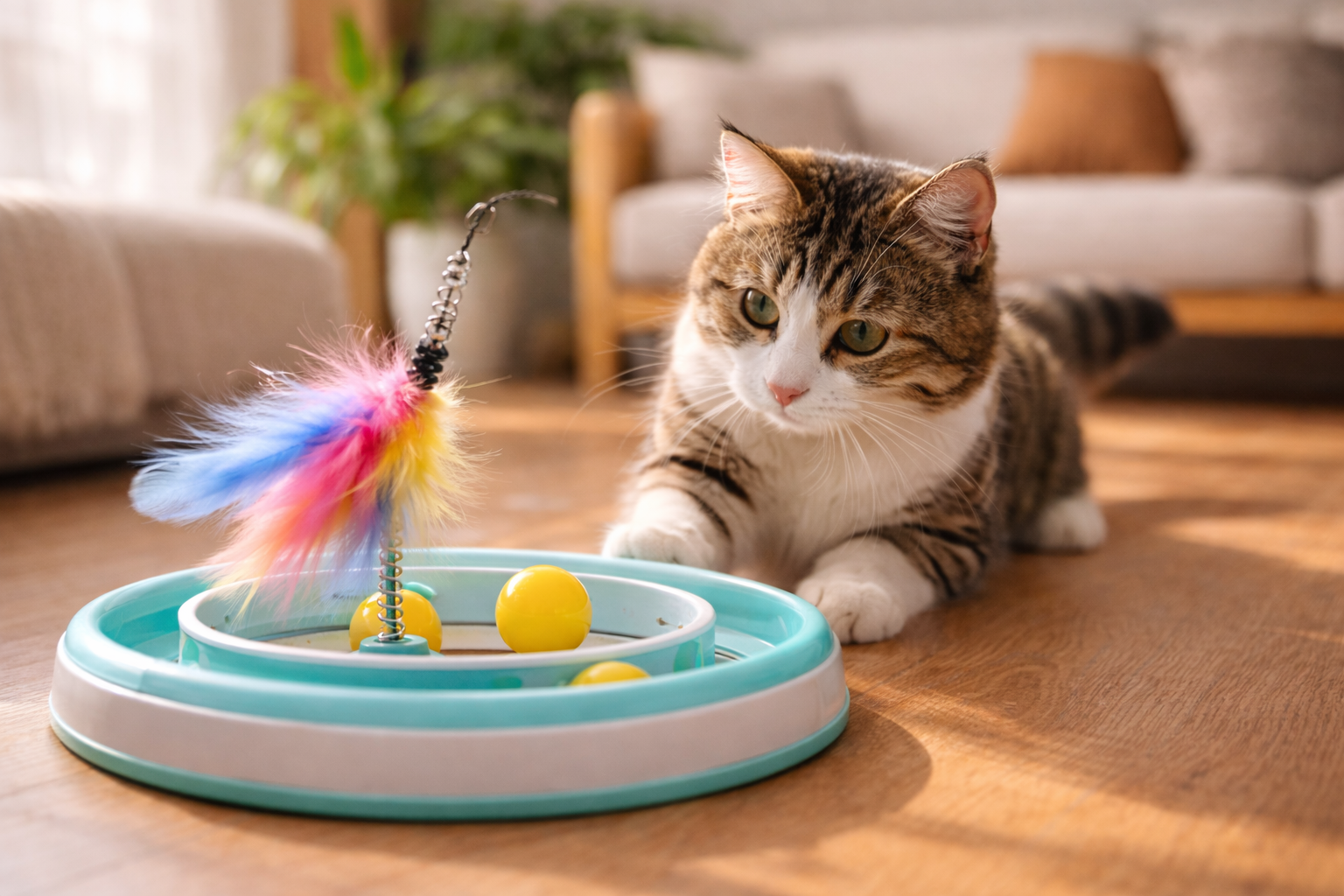 A Practical Breakdown of Independent Cat Entertainment: The Role of the ring self play cat toy