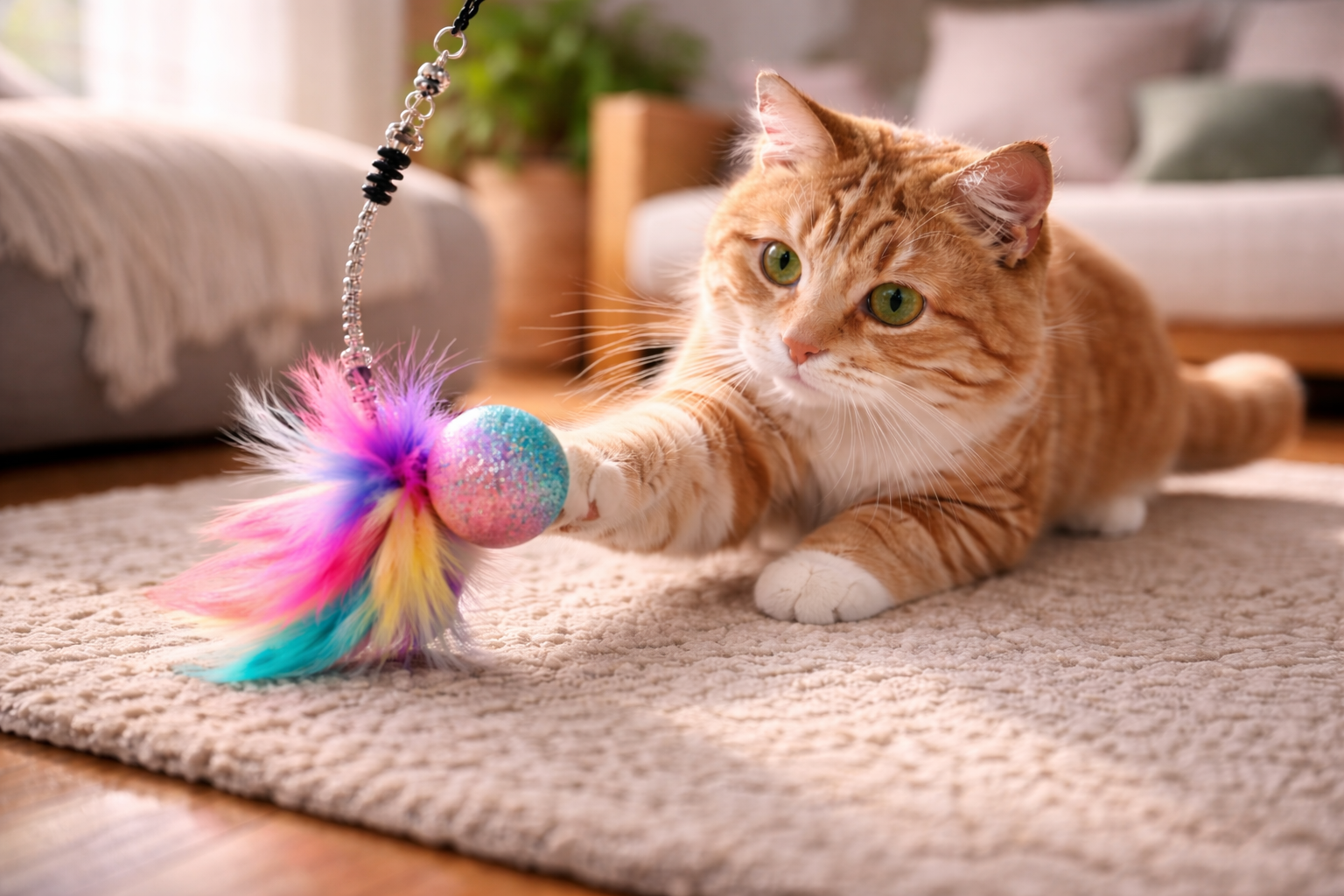 Choosing the Right interactive cat wand toy for Long-Term Indoor Cat Enrichment