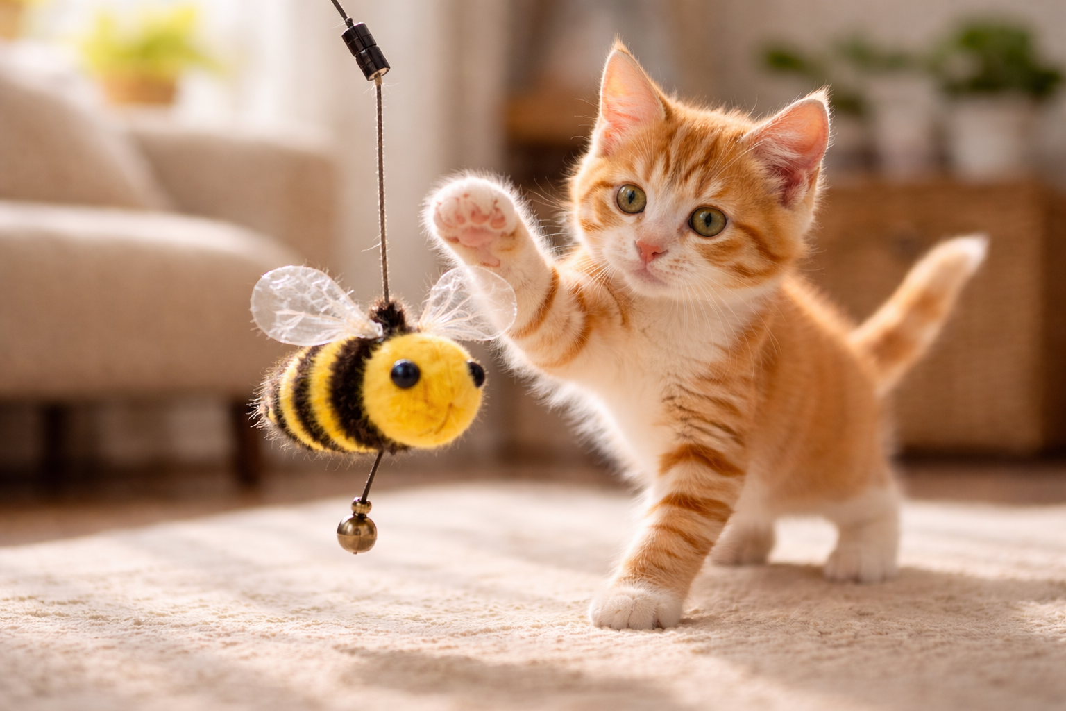 Bumblebee Cat Wand Refill: A Smart Upgrade for Interactive Cat Play