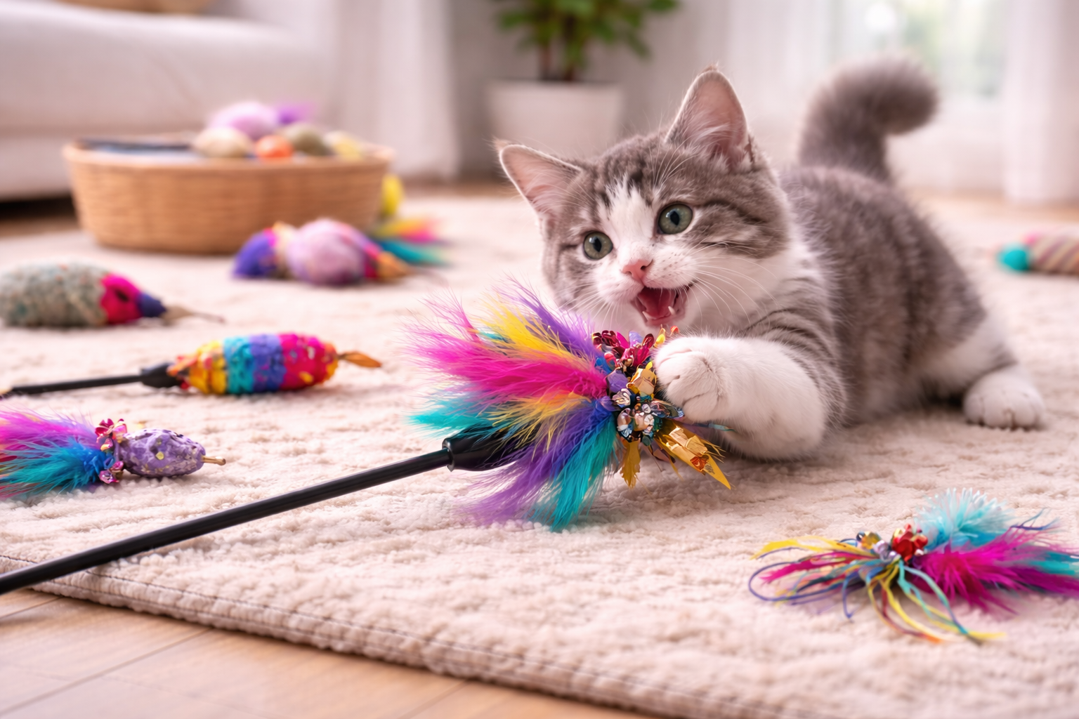 Why Retailers Choose Bulk Interactive Cat Teasers for Engaging Pet Toy Collections