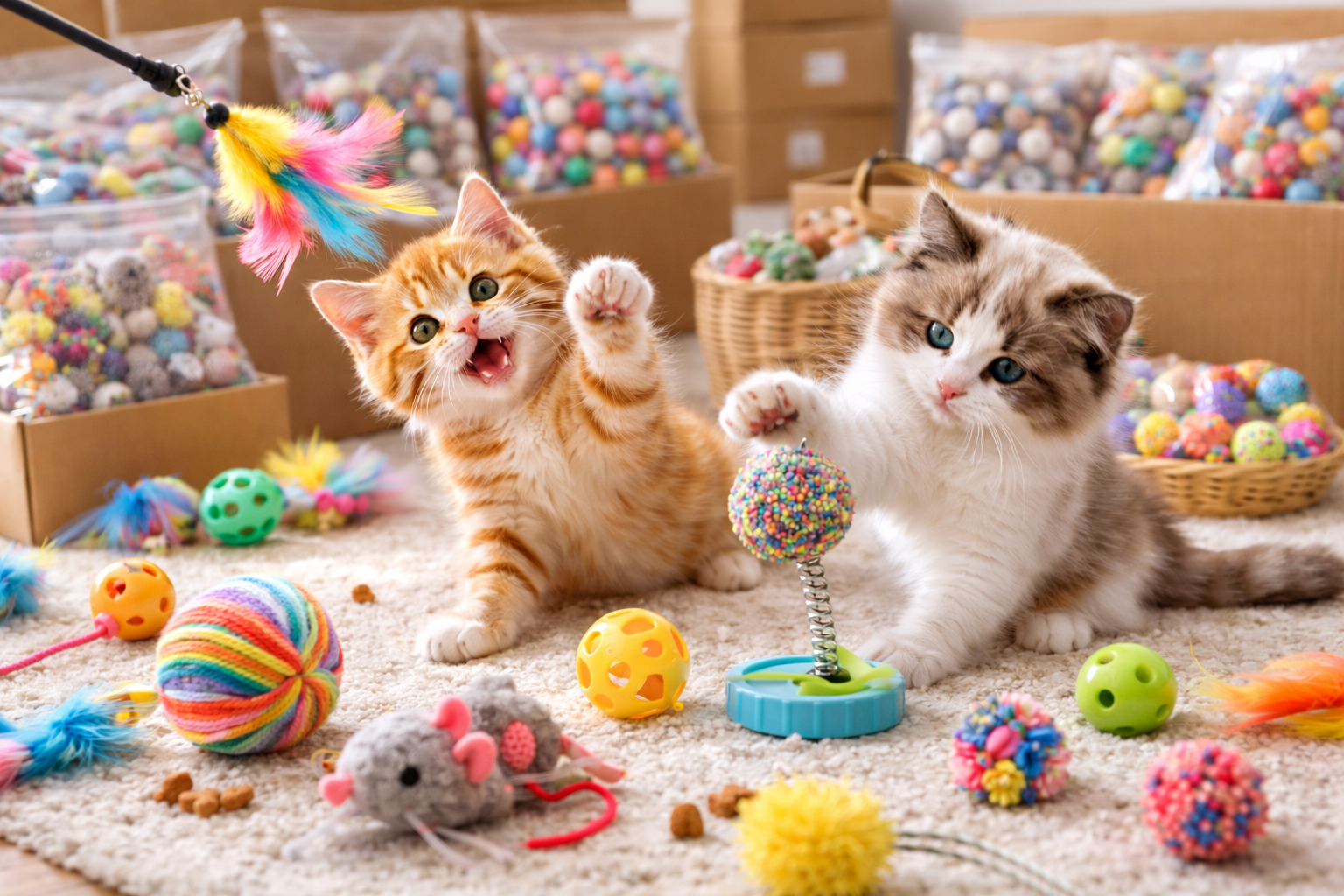 Expanding Retail Opportunities with Cat and Kitten Toy Wholesale Strategies