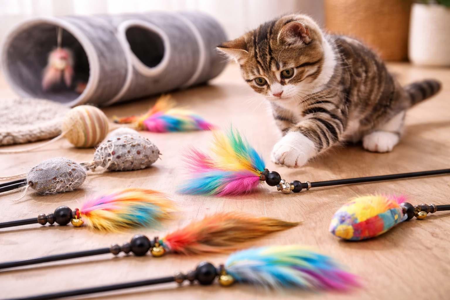 Why Pet Retailers Still Rely on Cat Feather Wands as a Bestselling Classic