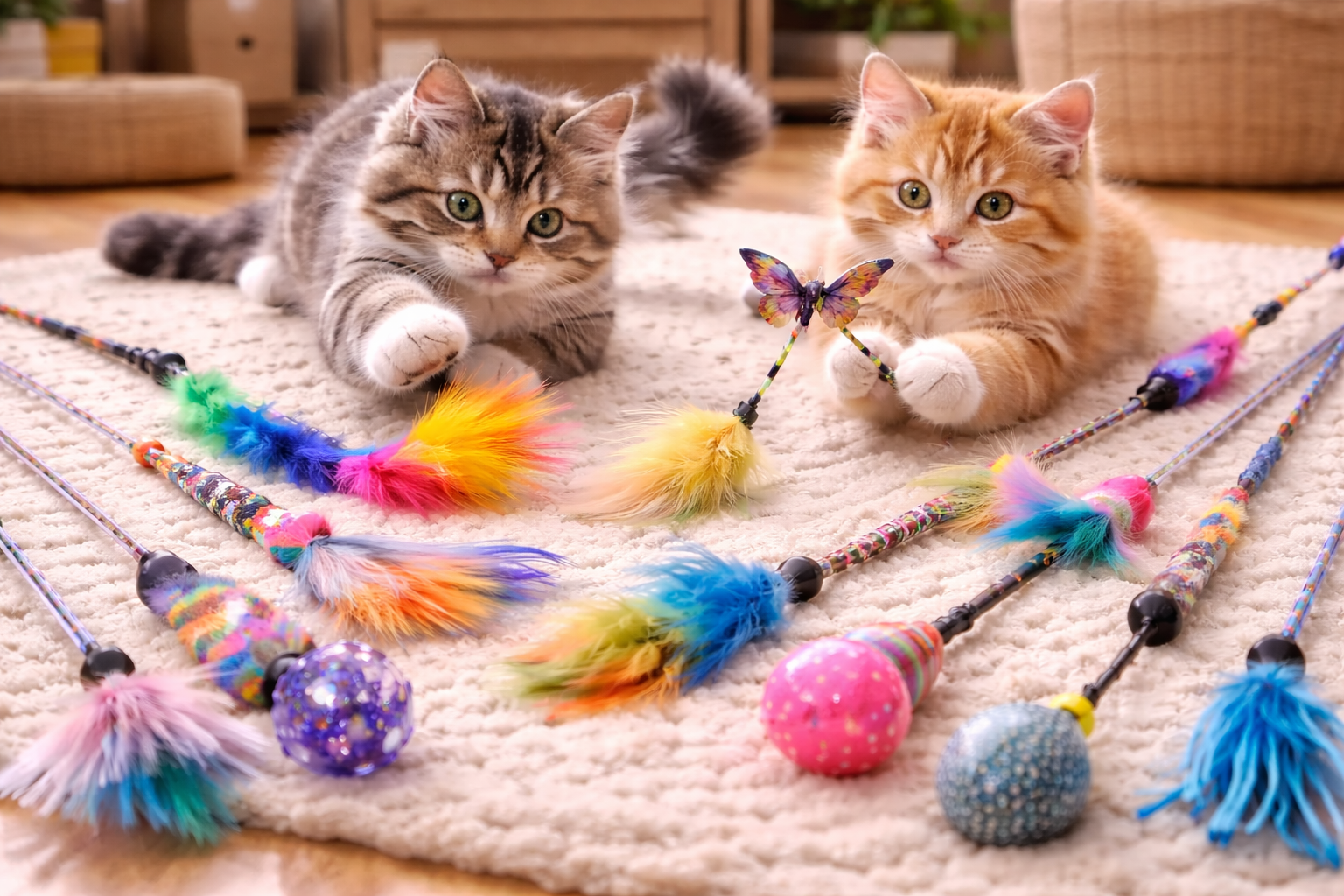 Growing Retail Revenue with Smart Sourcing of Bulk Cat Wand Toys