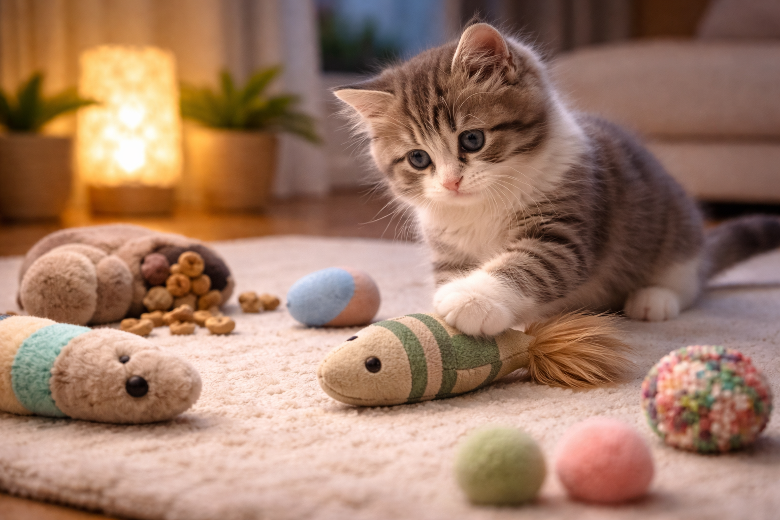 Creating Peaceful Evenings with Quiet Cat Toys for Nighttime Play