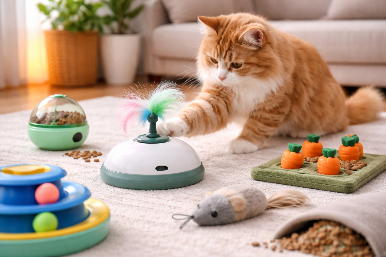 Smart Ways to Keep Cats Busy: Discover the Best Cat Toys for Home Alone