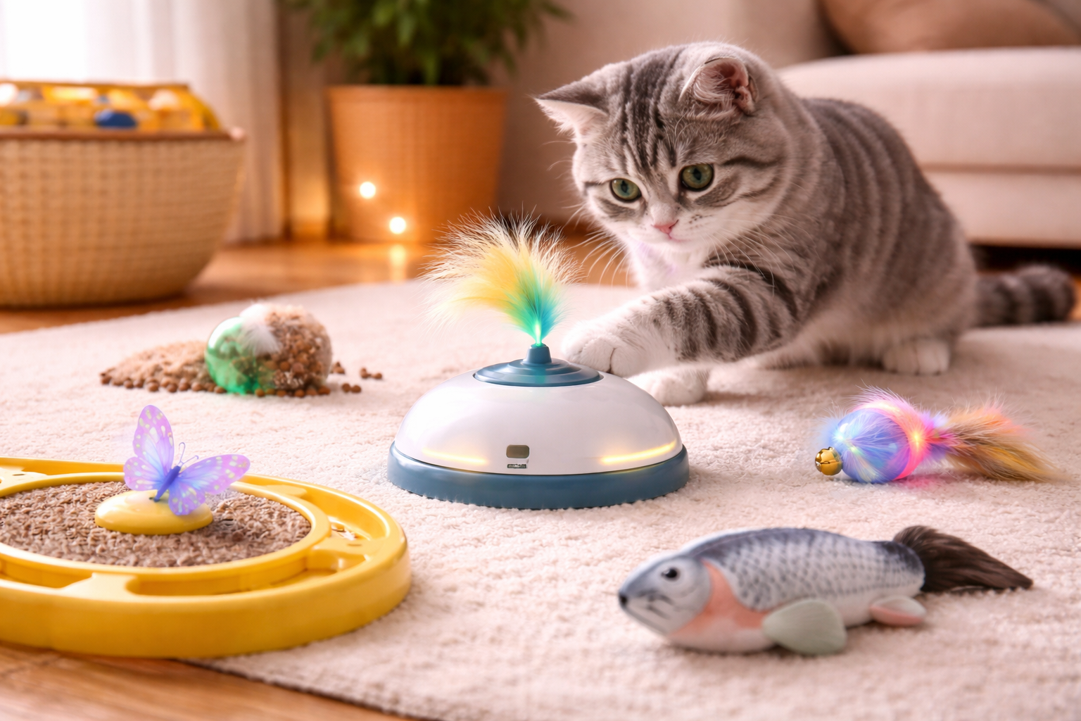 Smart Solutions for Busy Owners: Cat Toys for When You Are Away
