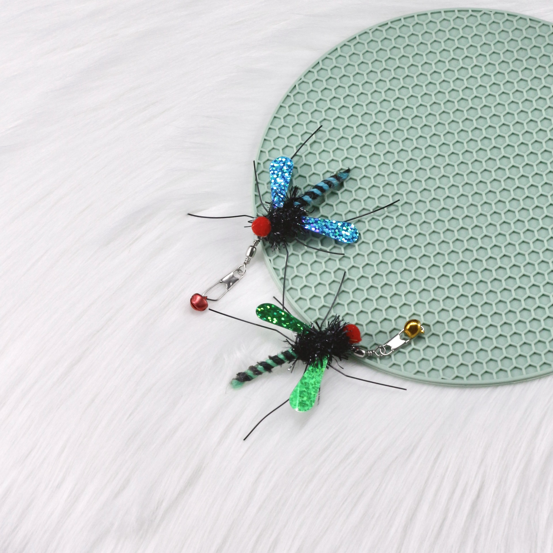 Mosquito Cat Wand Replacement Head | Realistic Insect Cat Teaser Refill