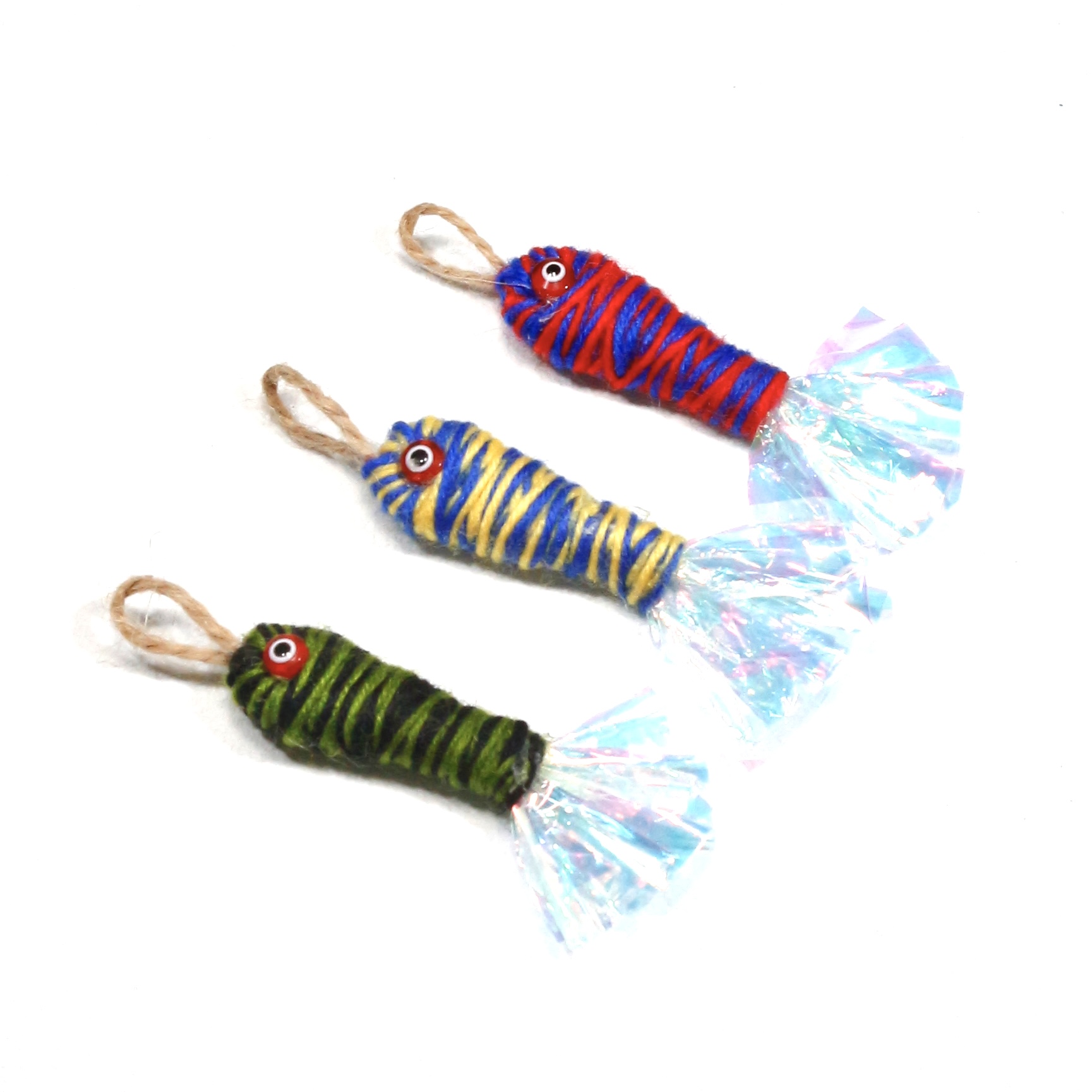 Clownfish Crinkle Cat Wand Refill & Self-Play Toy – Factory Wholesale