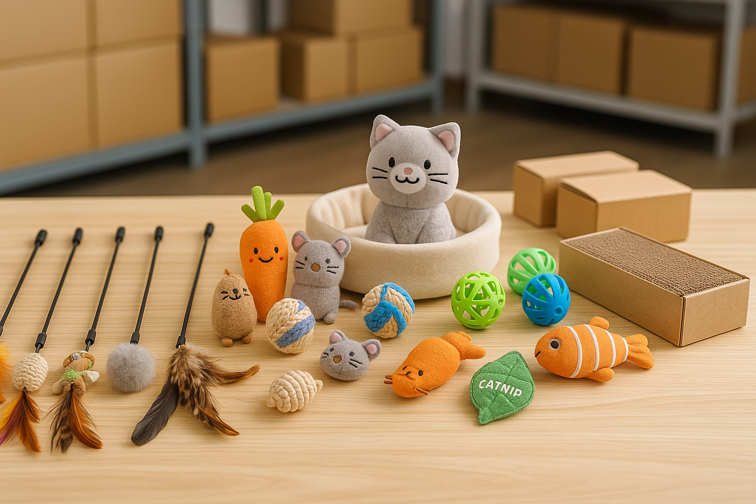 How to Source Bulk Cat Toys for Resale and Build a Reliable Product Line